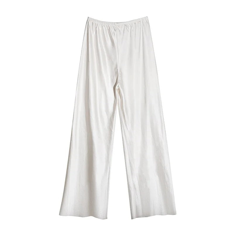 Alura Satin Wide-Leg Pants