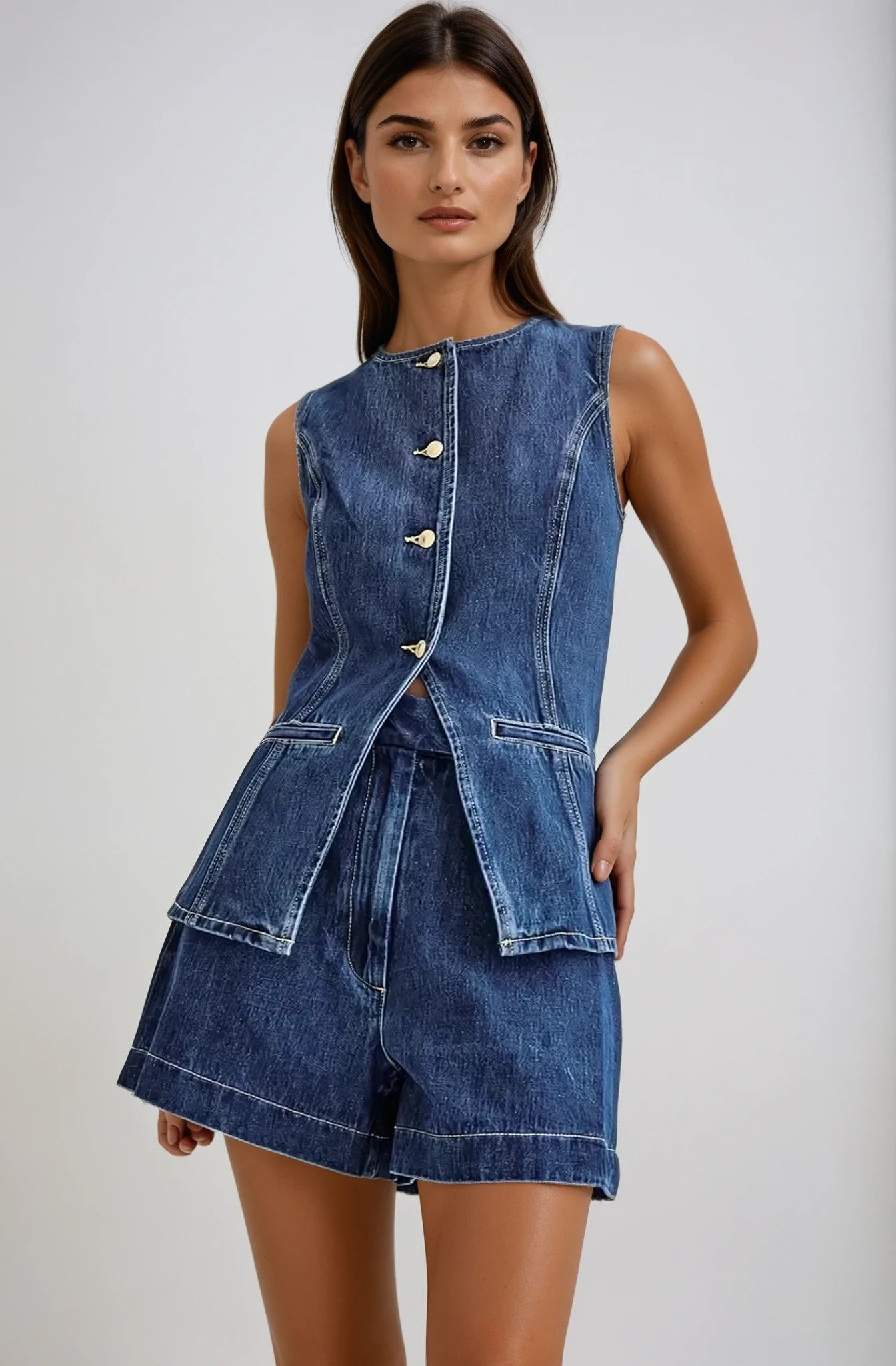 Marisole Denim Co-Ord