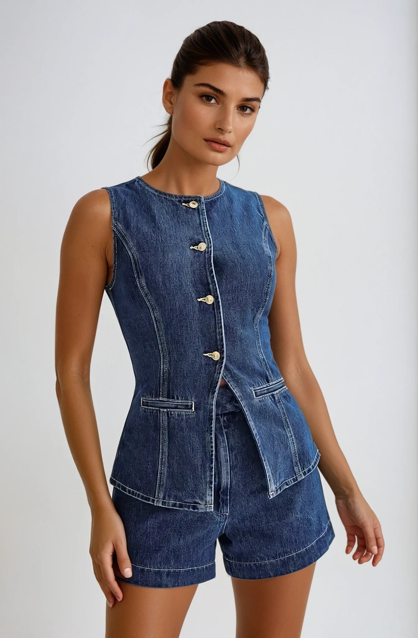 Marisole Denim Co-Ord