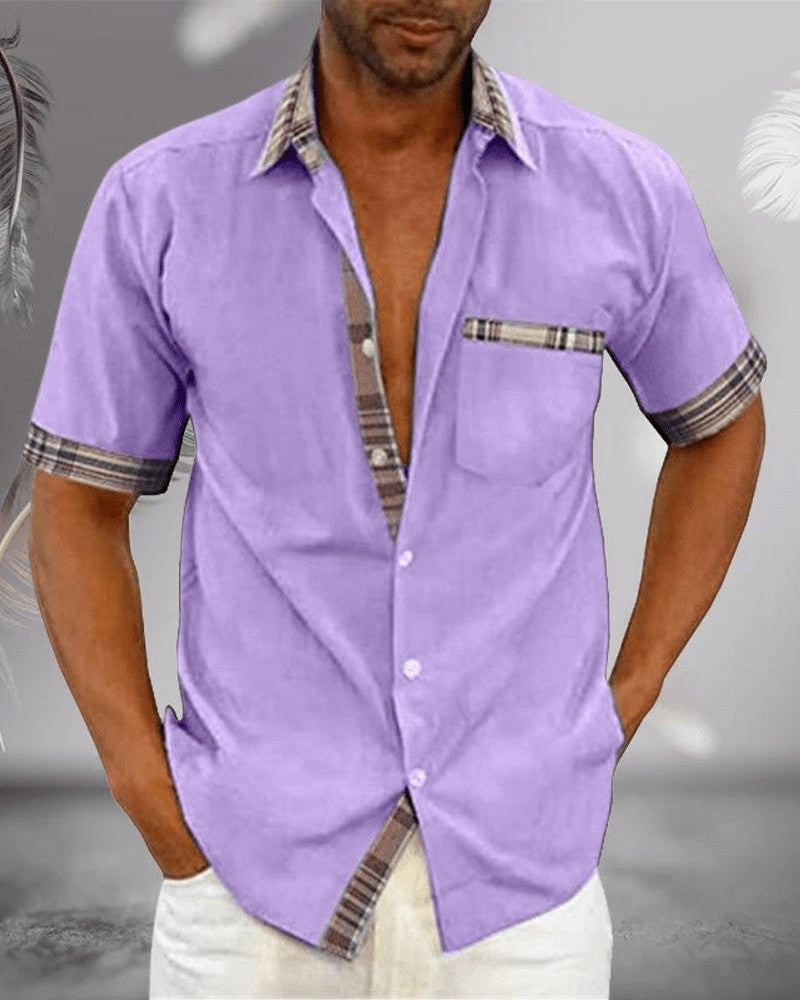 Men’s Tailored Long-Sleeve Shirt – Classic, Versatile & Breathable