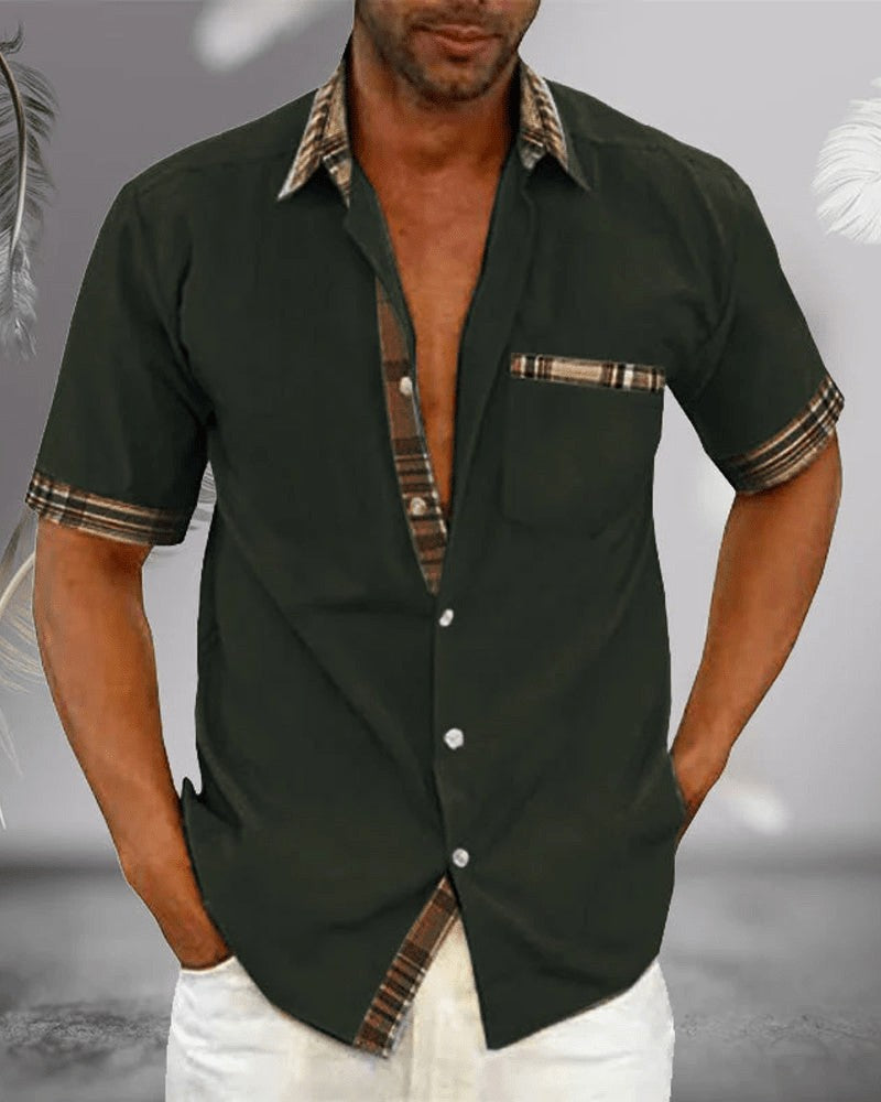 Men’s Tailored Long-Sleeve Shirt – Classic, Versatile & Breathable