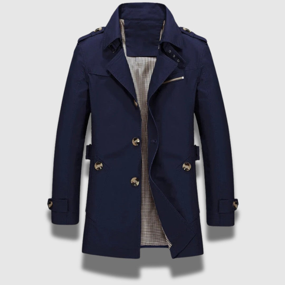 Men’s Tailored Warm Jacket – Durable, Refined & Season-Spanning
