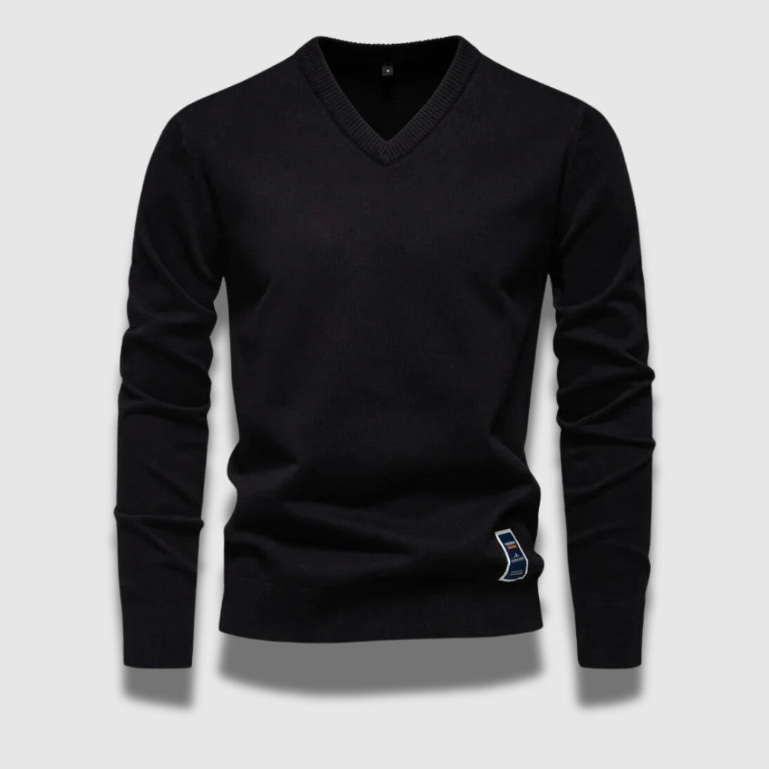 Men’s V-Neck Sweater – Tailored Warmth with Everyday Ease