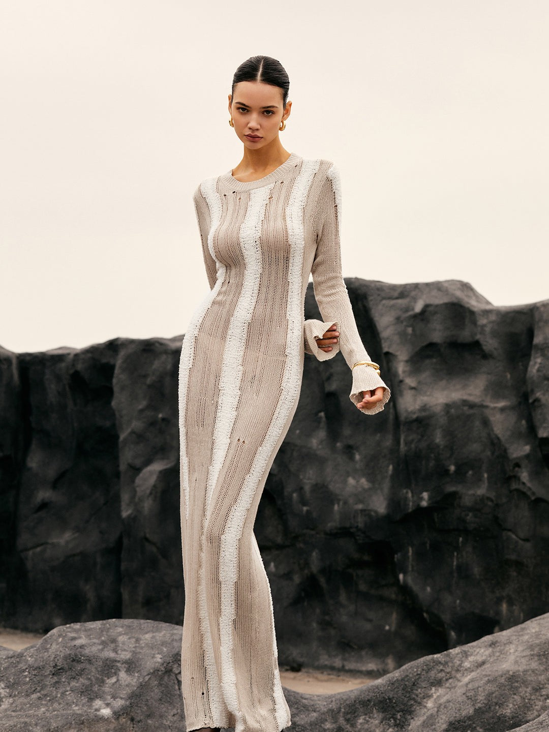 Serenity Knit Maxi Dress