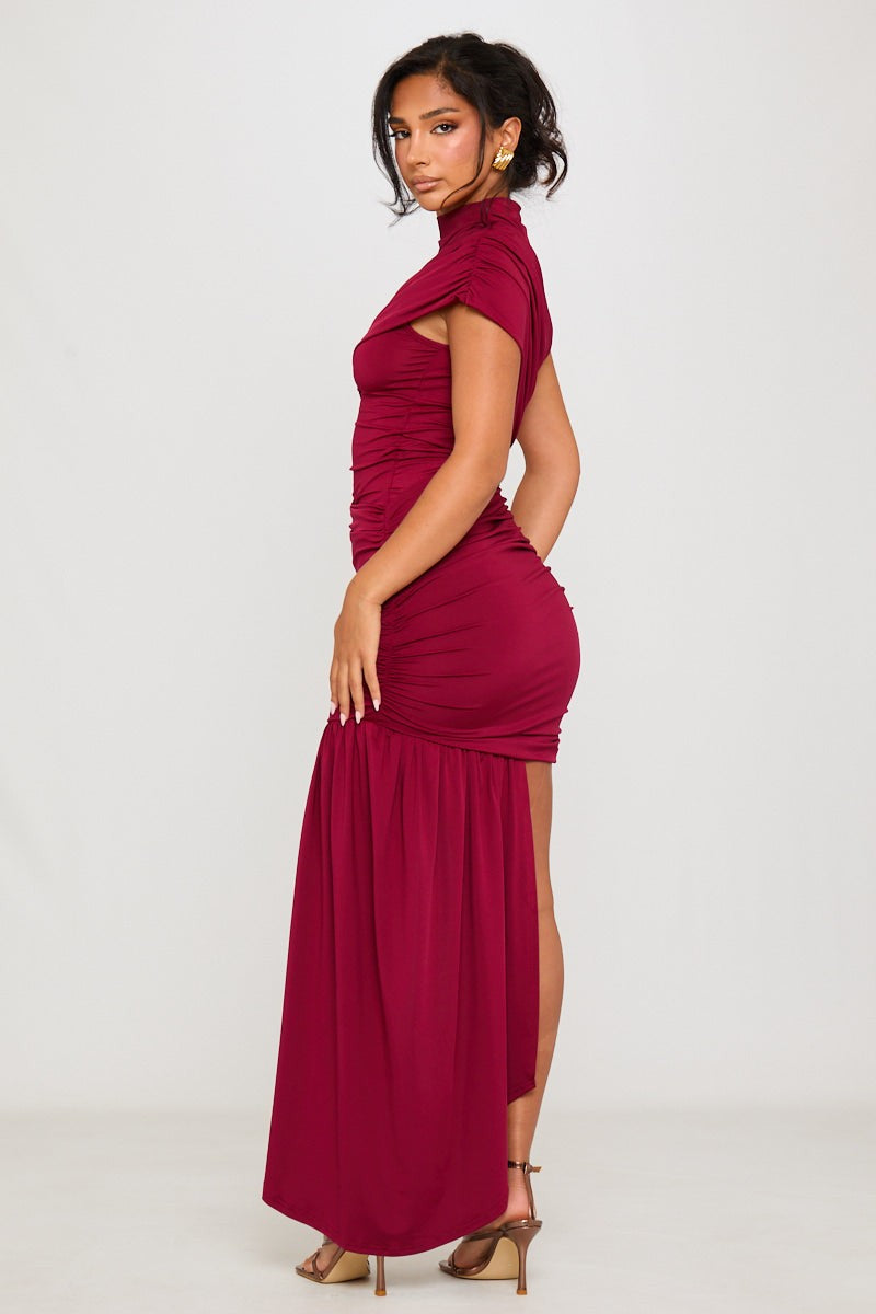 Valoria Draped Mini Dress