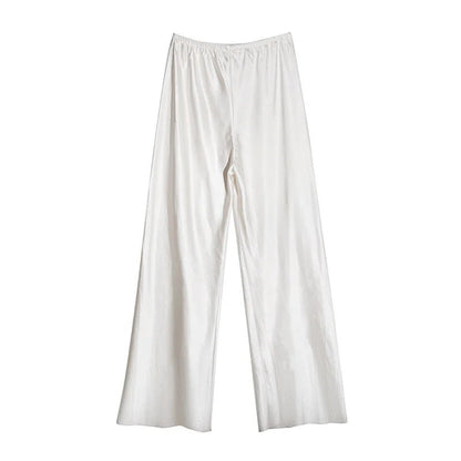 Alura Satin Wide-Leg Pants