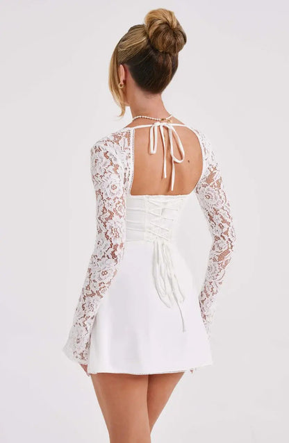 Amaline Lace Mini Dress