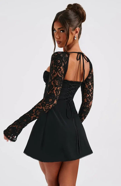 Amaline Lace Mini Dress