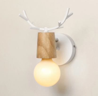 Antler-Inspired Iron Wall Light