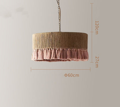 Bohemian Tassel Rope Chandelier