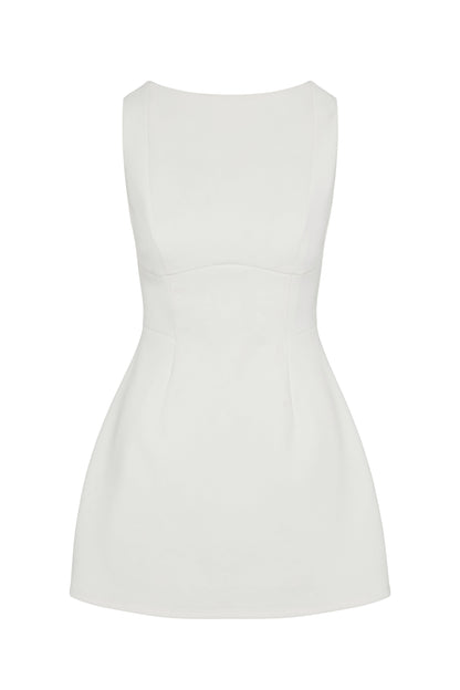 Brielle Open-Back Mini Dress