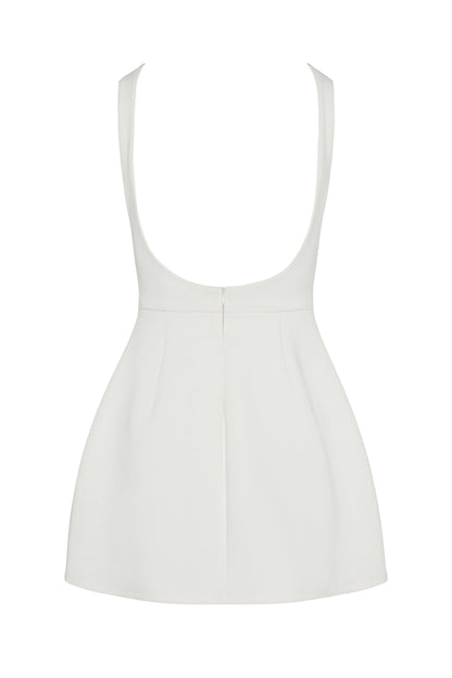Brielle Open-Back Mini Dress