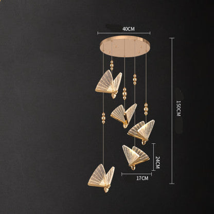 Butterfly Multi-Light Chandelier