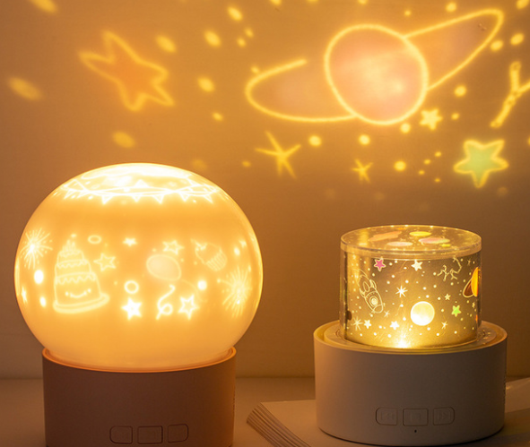 Colourful Elf Ball Projection Lamp