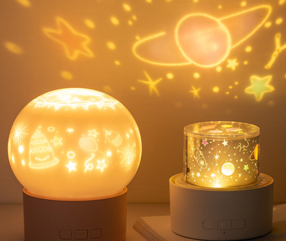 Colourful Elf Ball Projection Lamp