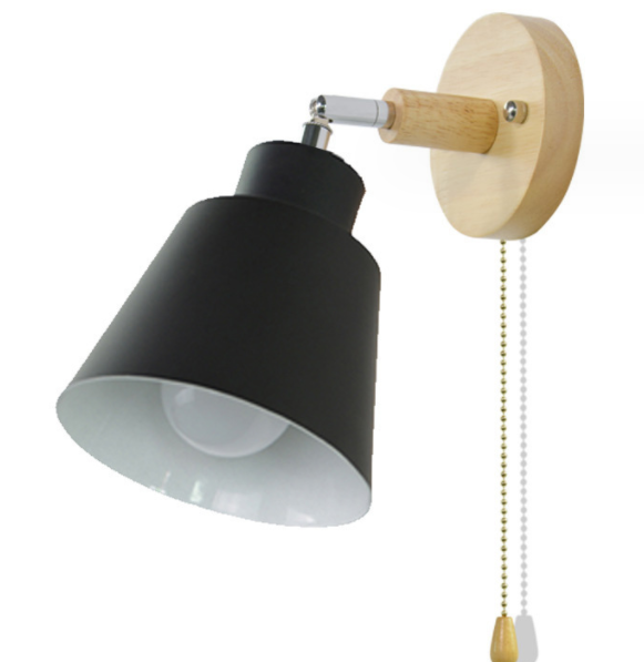 Colourful Iron Bedside Wall Lamp