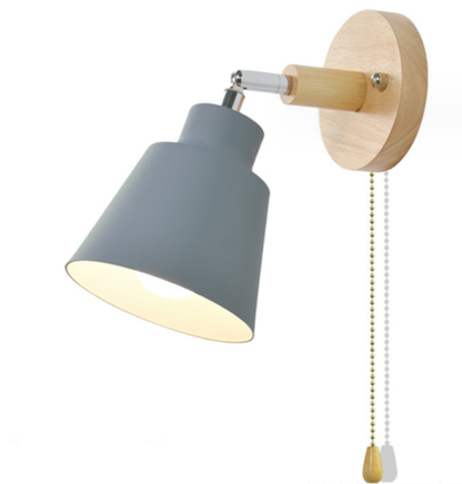 Colourful Iron Bedside Wall Lamp