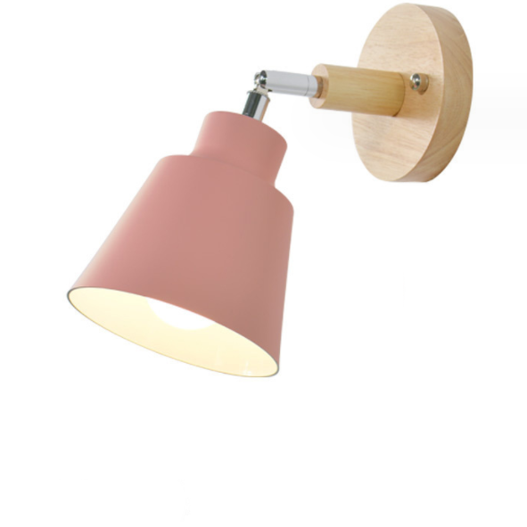 Colourful Iron Bedside Wall Lamp