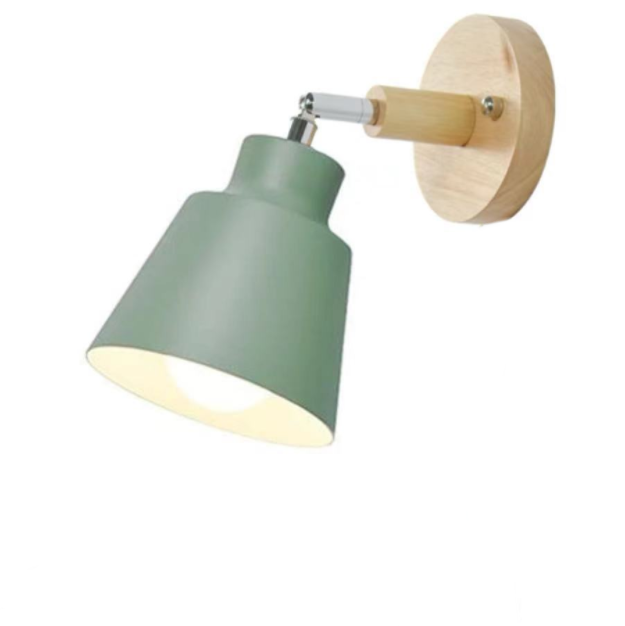Colourful Iron Bedside Wall Lamp