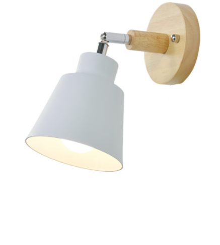 Colourful Iron Bedside Wall Lamp