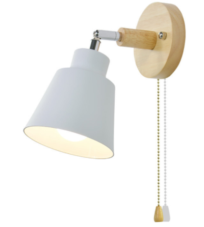 Colourful Iron Bedside Wall Lamp