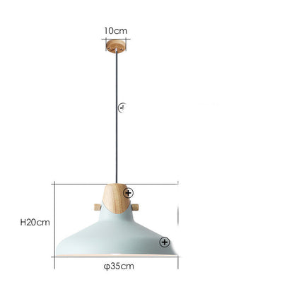 Colourful Nordic LED Pendant