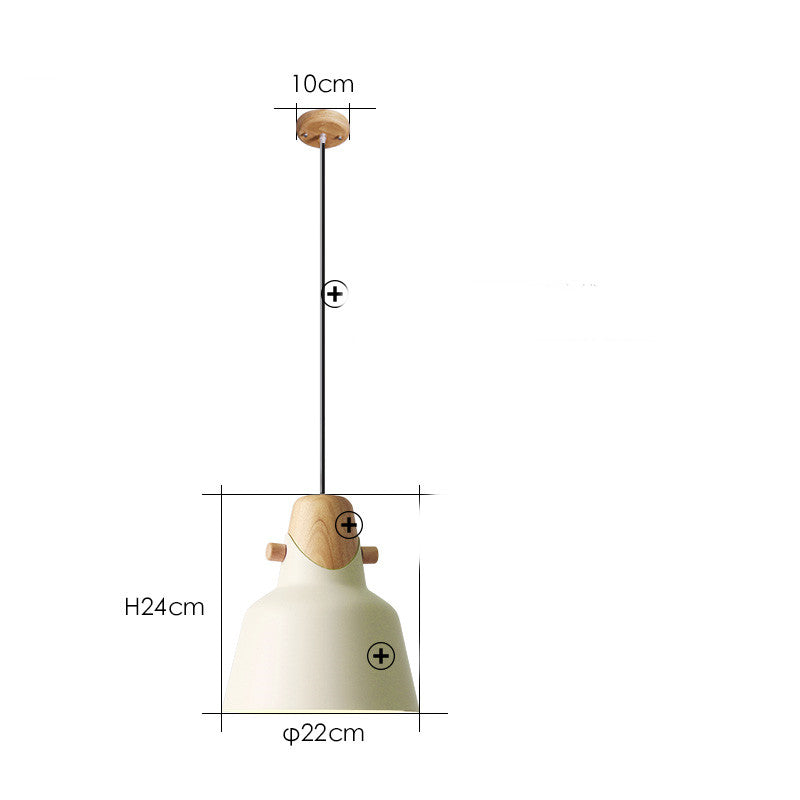 Colourful Nordic LED Pendant