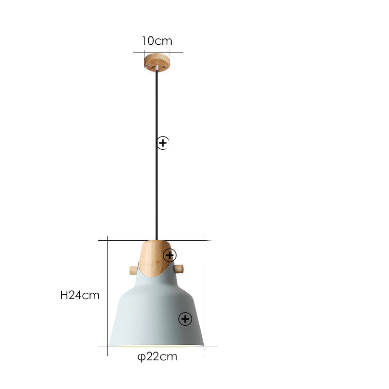 Colourful Nordic LED Pendant
