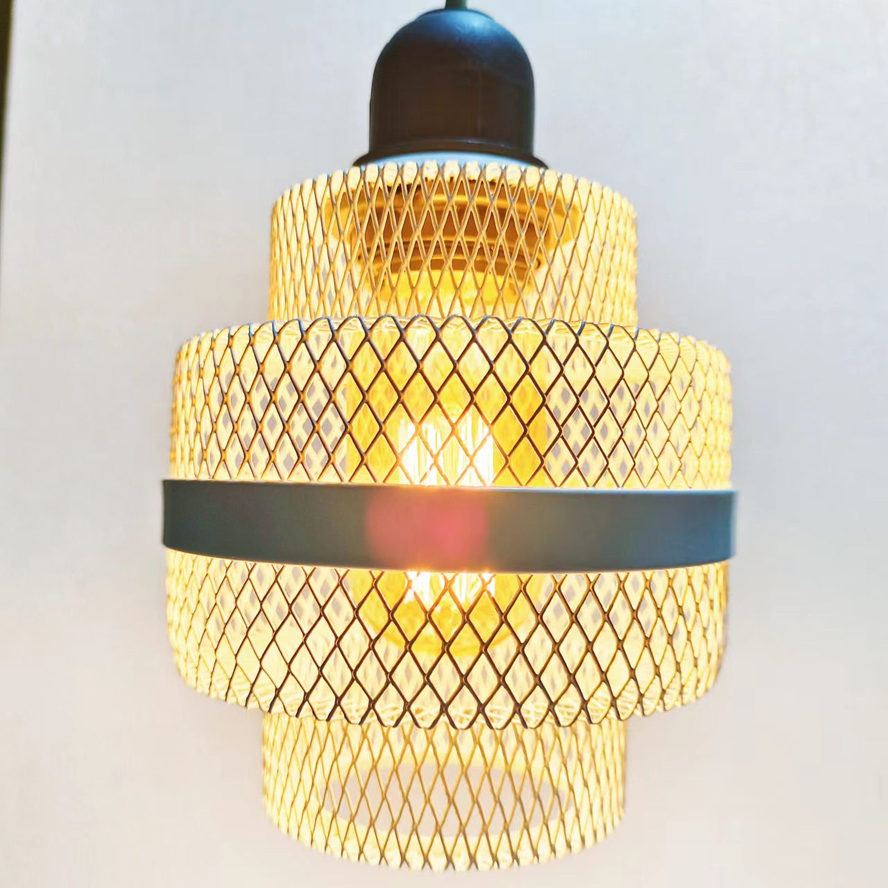 Diamond Mesh Pendant Shade