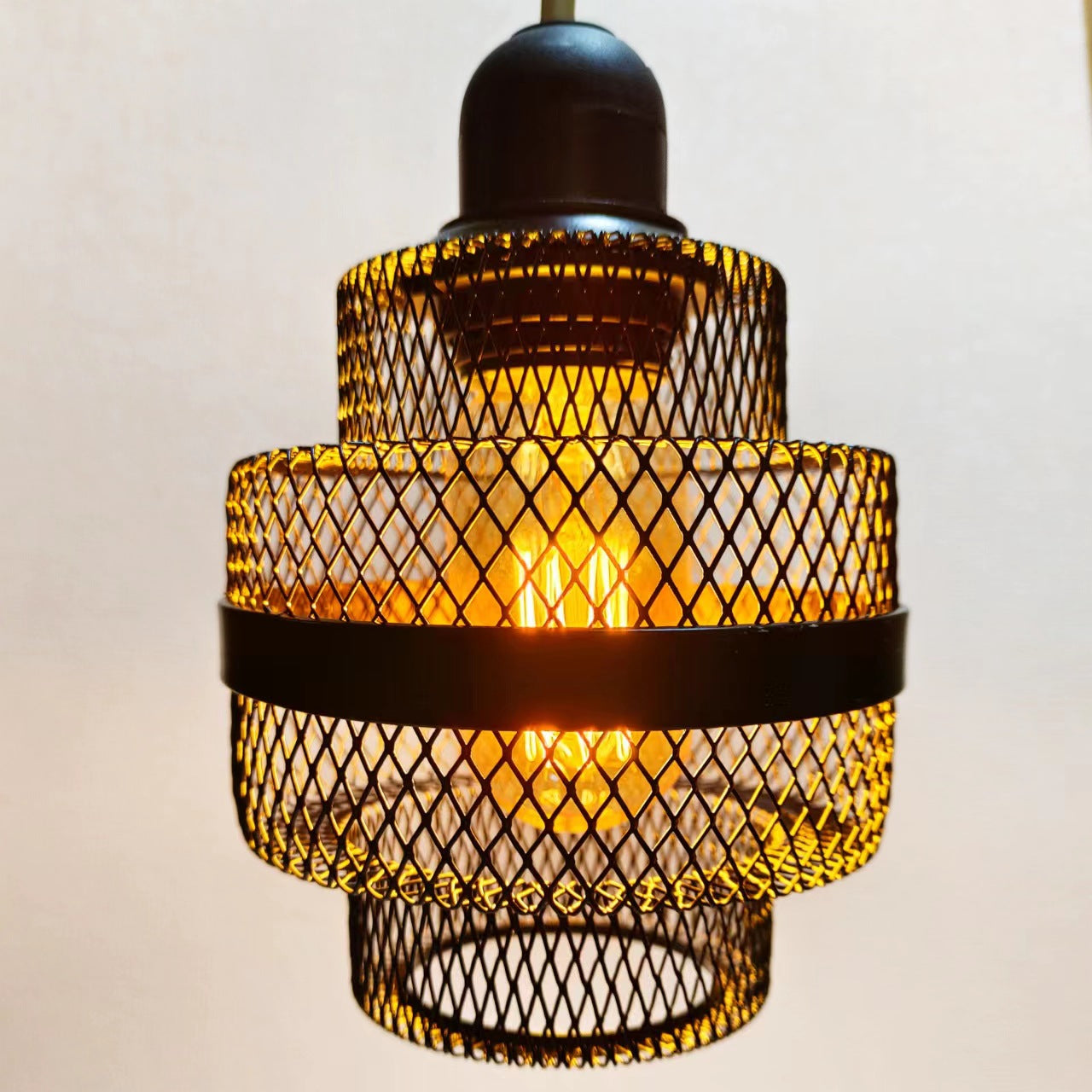 Diamond Mesh Pendant Shade