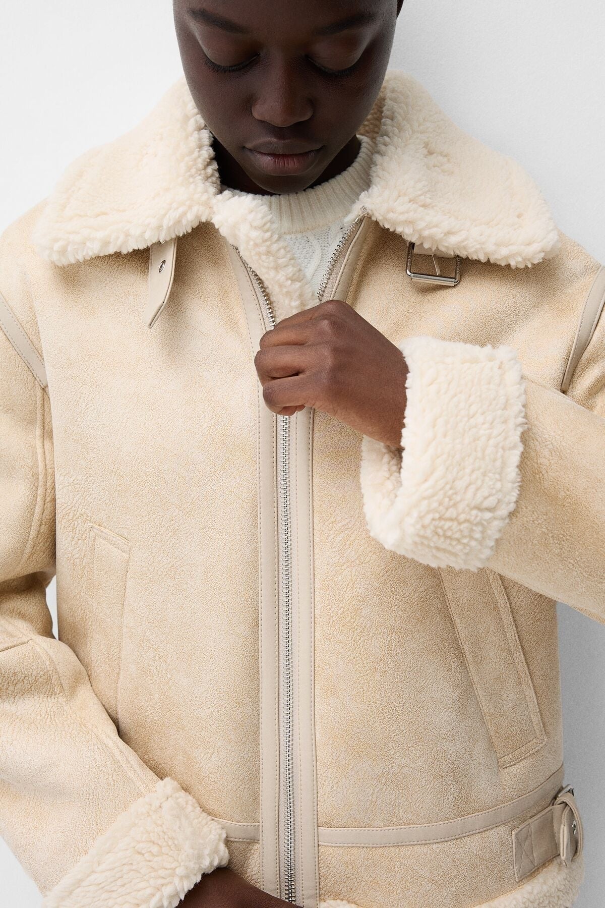 Elodie Shearling Jacket