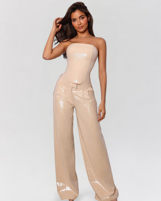 Estelle Sequin Tube Top