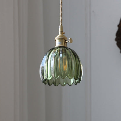 Flower Glass Bedside Sconce
