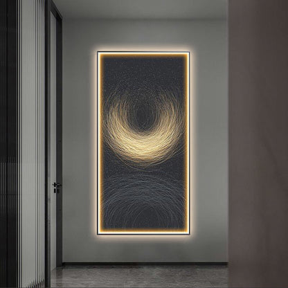 Illuminated Abstract Wall Art
