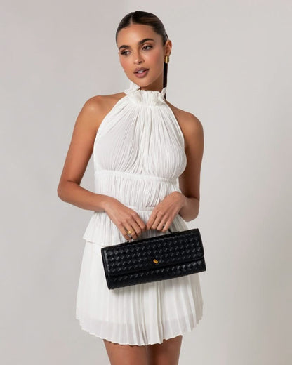 Isolde Pleated Mini Skirt