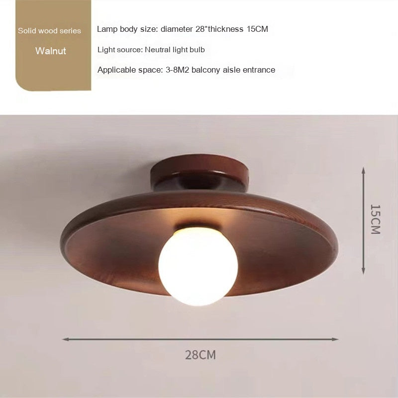 Japanese Wood Aisle Ceiling Light