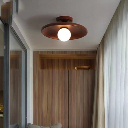 Japanese Wood Aisle Ceiling Light