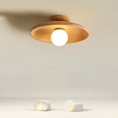 Japanese Wood Aisle Ceiling Light