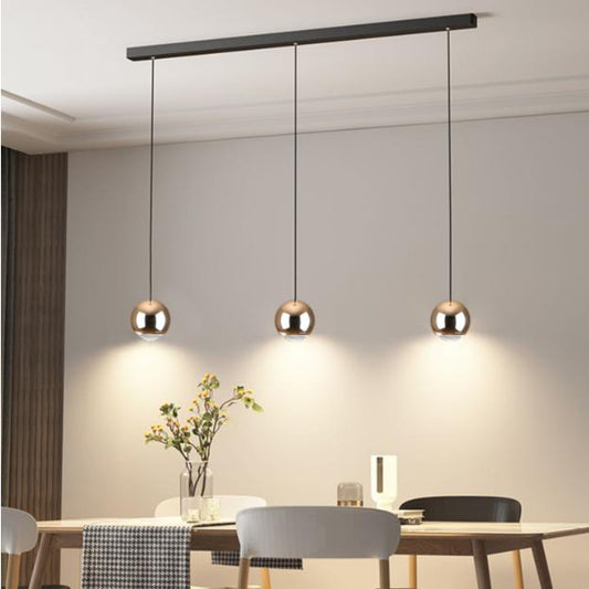 Long-Line Globe LED Pendant