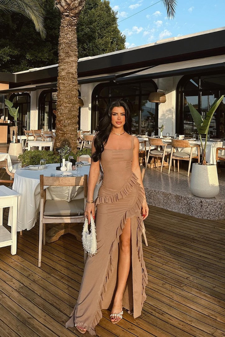 Marisol Cascading Maxi Dress