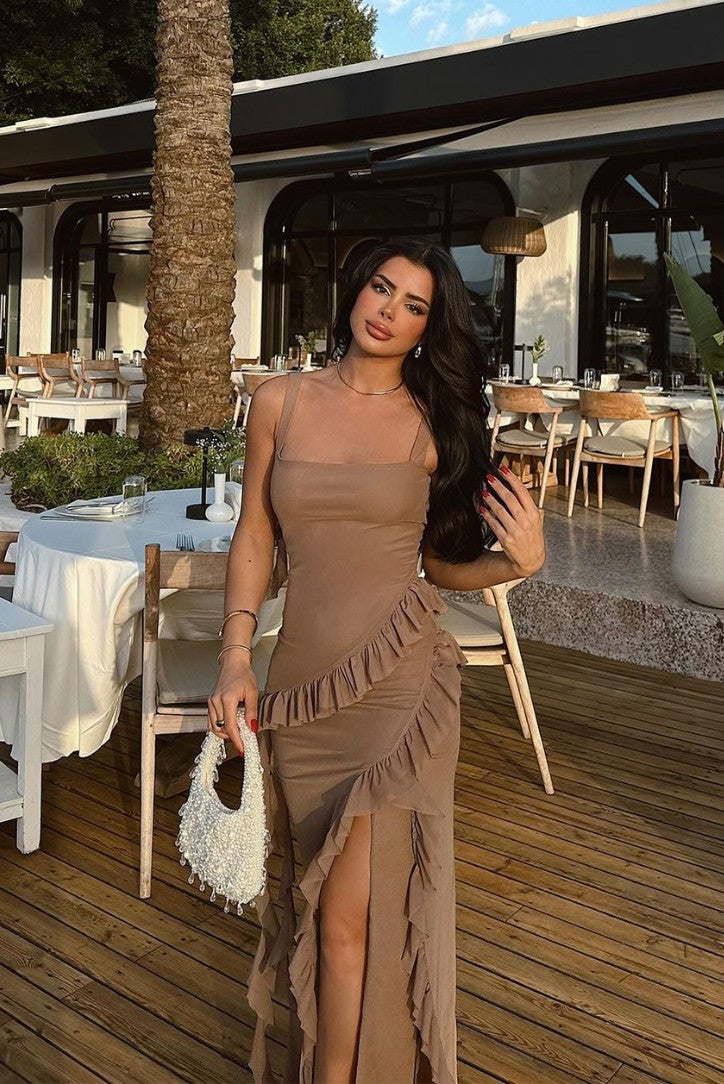 Marisol Cascading Maxi Dress
