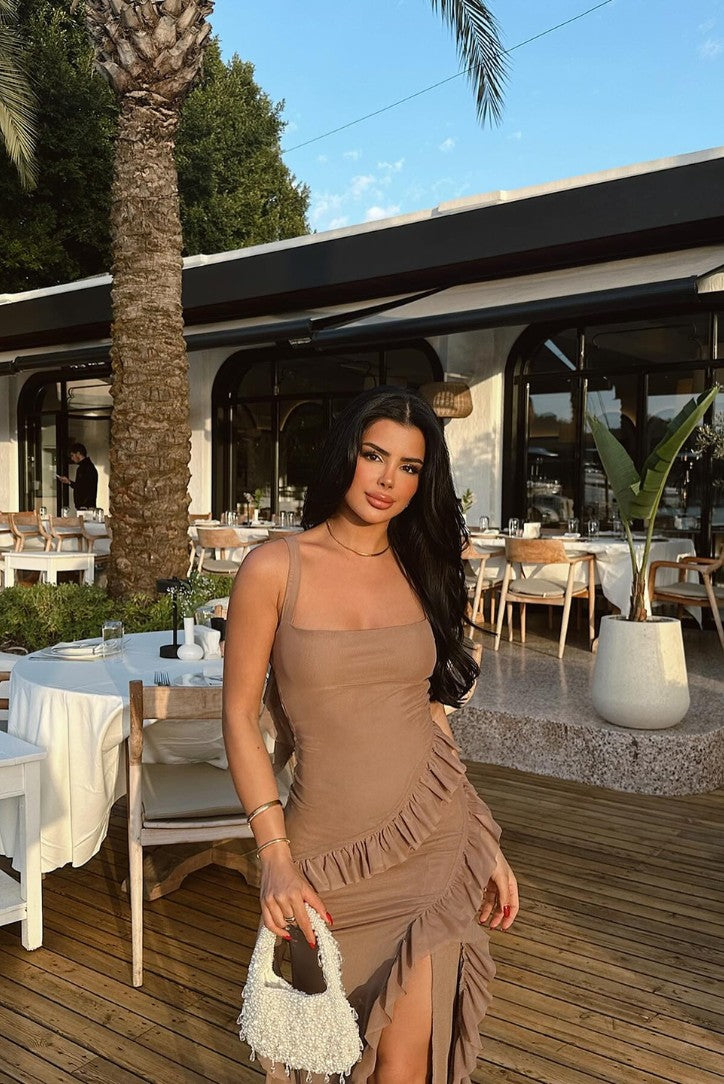 Marisol Cascading Maxi Dress