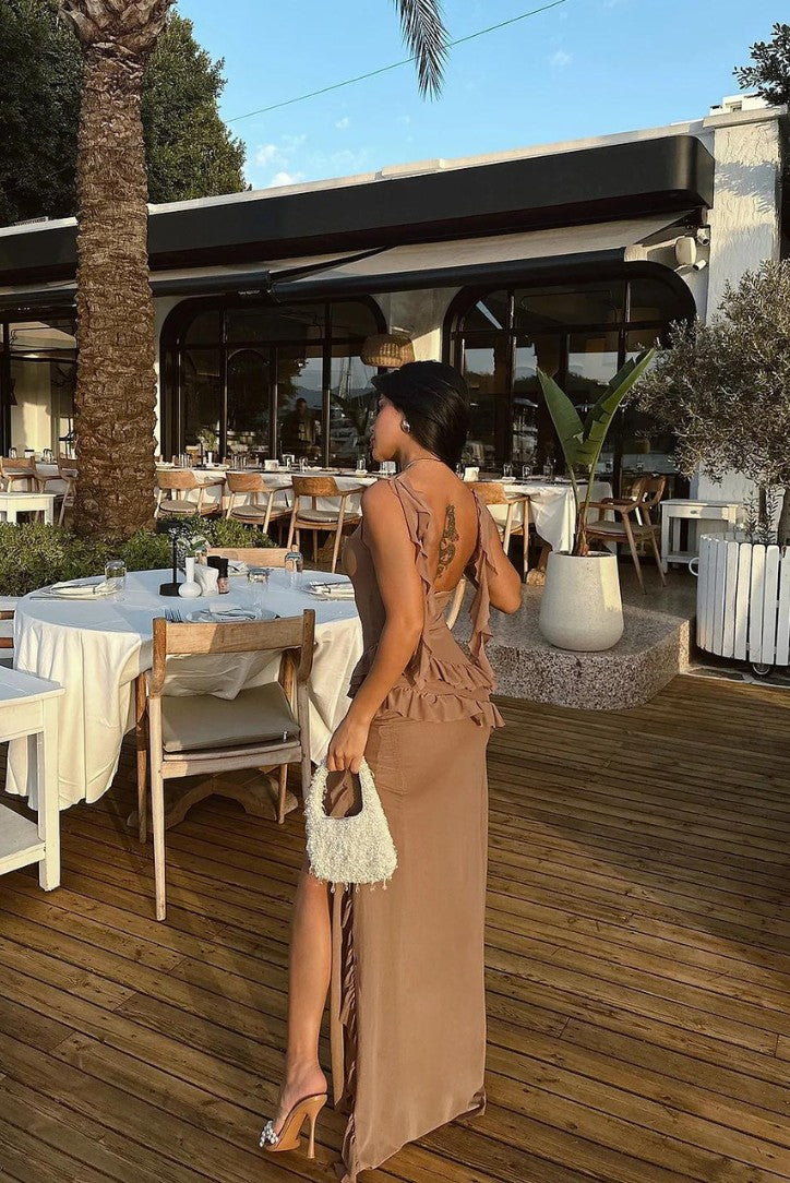 Marisol Cascading Maxi Dress