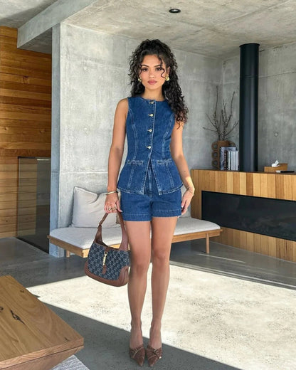 Marisole Denim Co-Ord