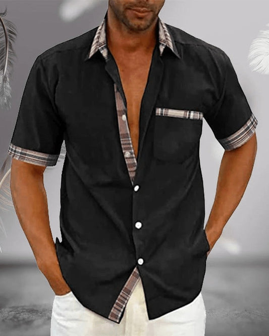 Men’s Tailored Long-Sleeve Shirt – Classic, Versatile & Breathable