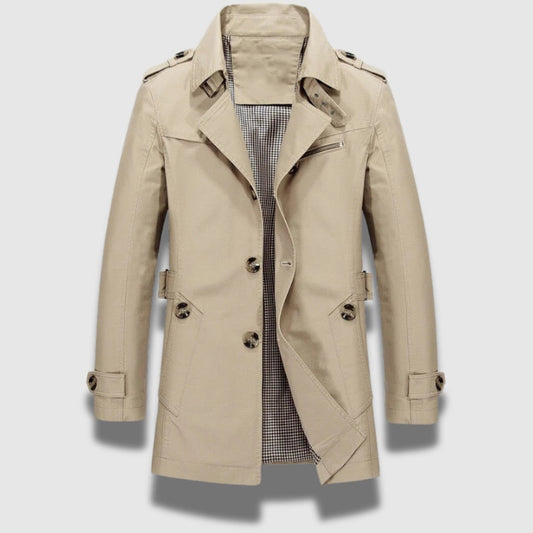 Men’s Tailored Warm Jacket – Durable, Refined & Season-Spanning