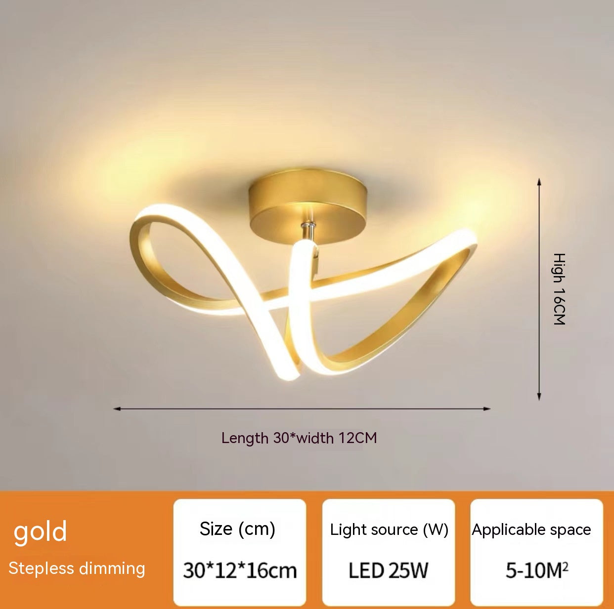 Modern Hallway LED Ceiling Light