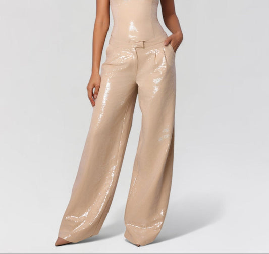 Noctura Sequin Tailored Pants