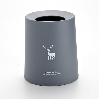 Nordic Pattern Open Waste Bin