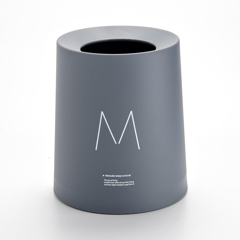 Nordic Pattern Open Waste Bin